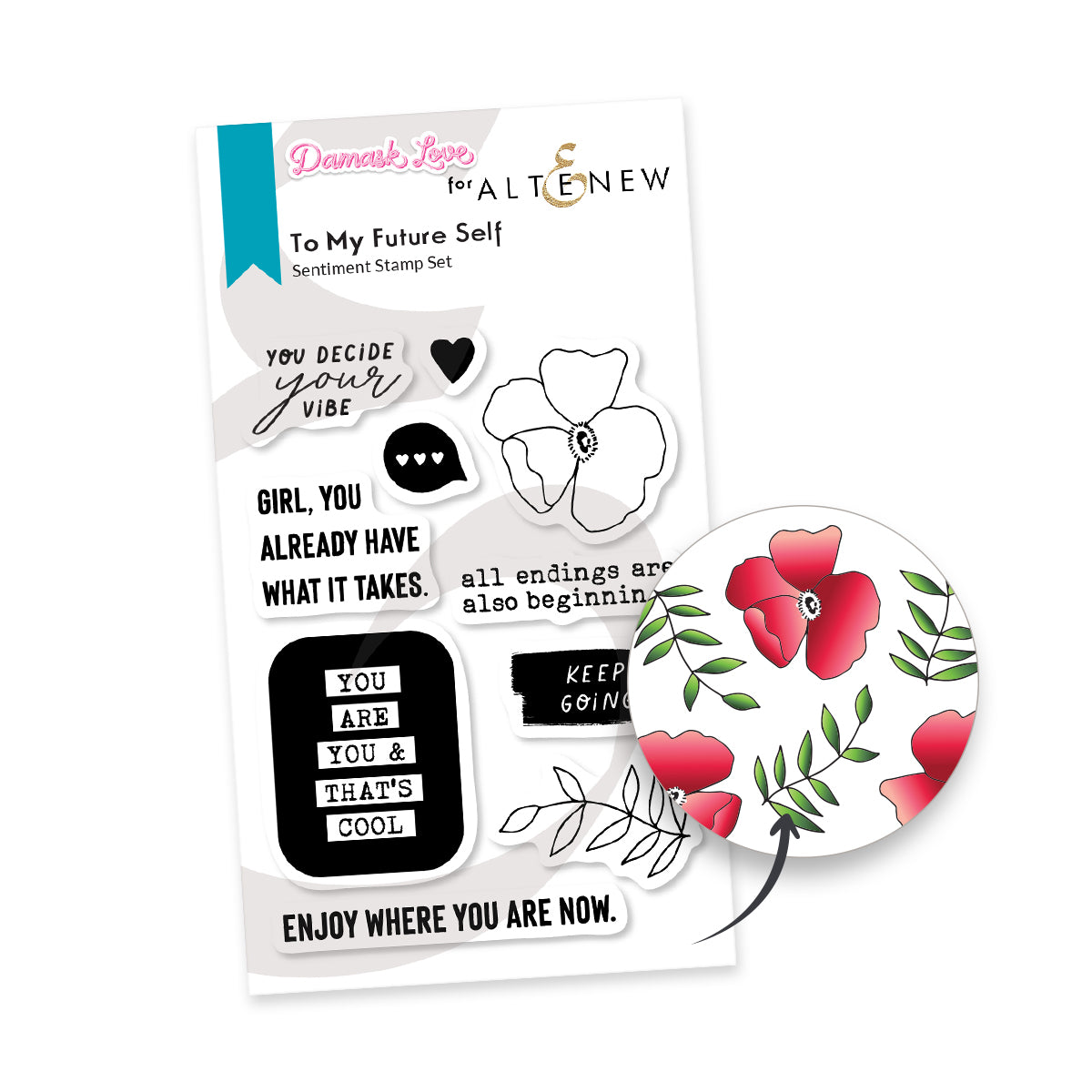 Clear Stamps To My Future Self Stamp Set