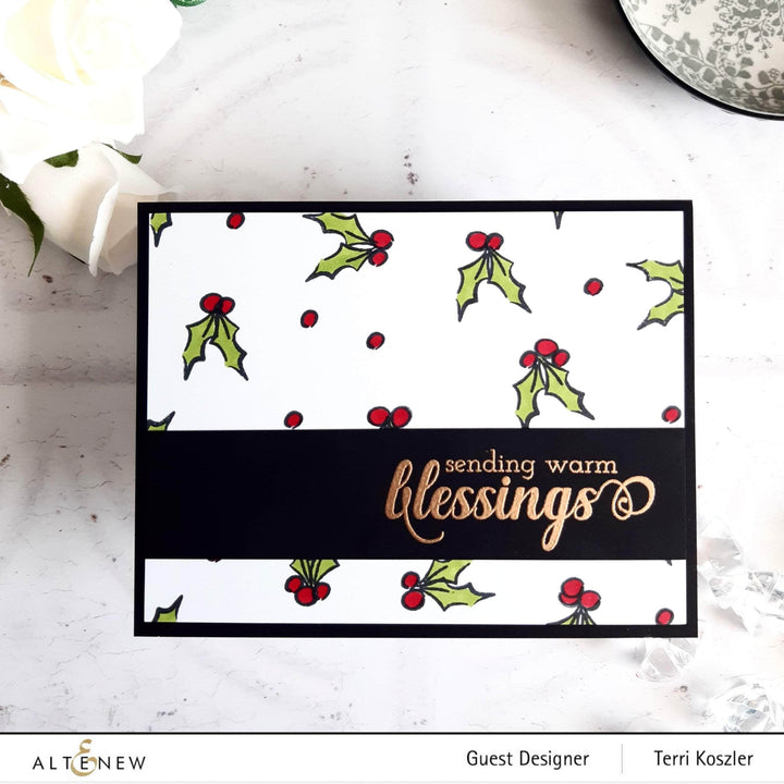 Clear Stamps Warm Blessings Stamp Set