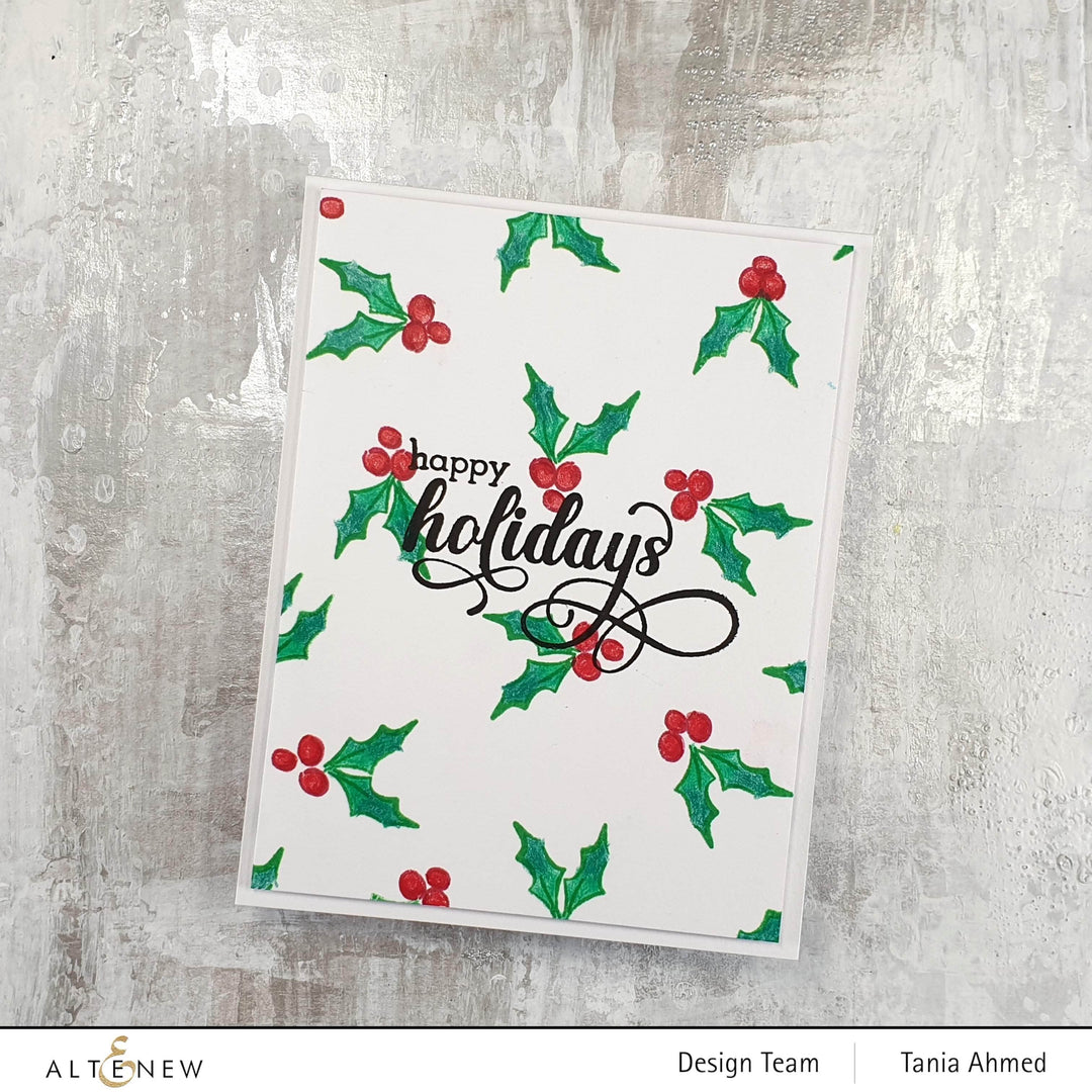 Clear Stamps Warm Blessings Stamp Set