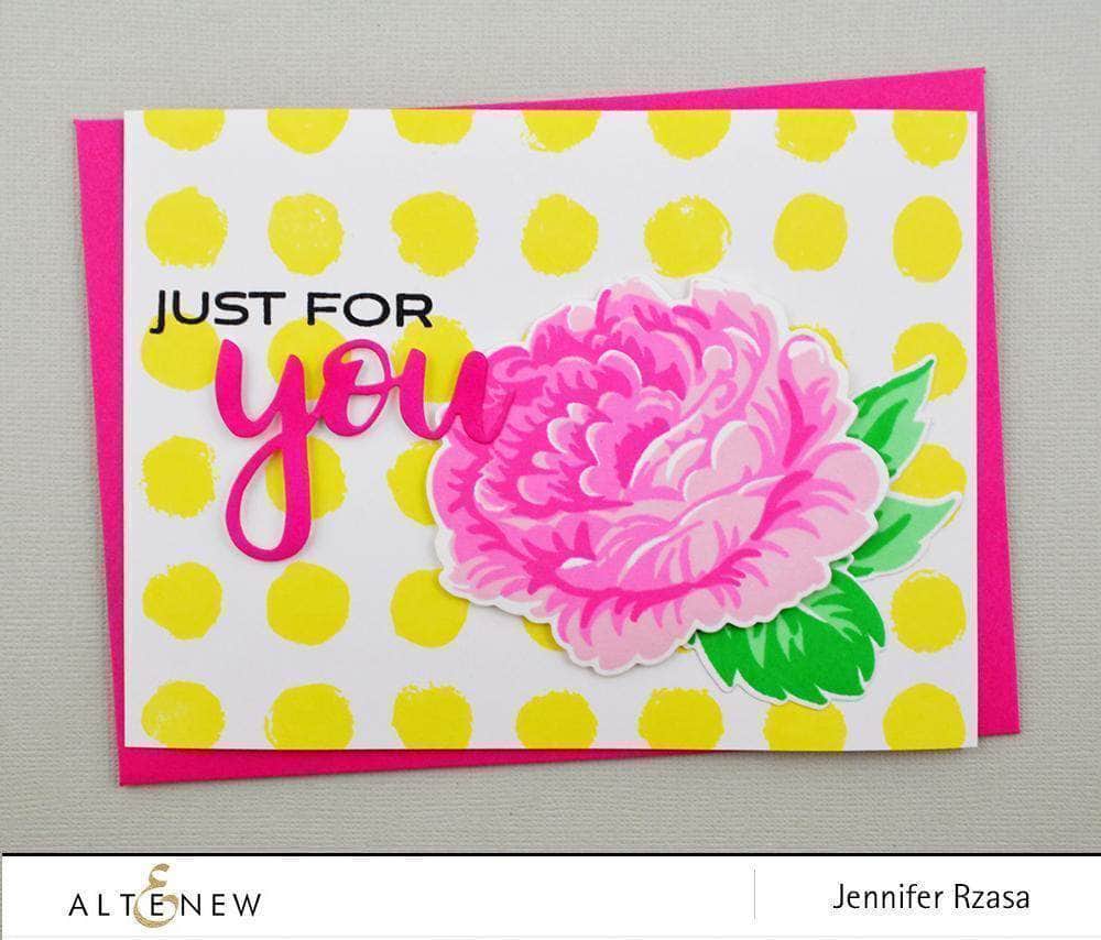 Clear Stamps Watercolor Dots Stamp Set