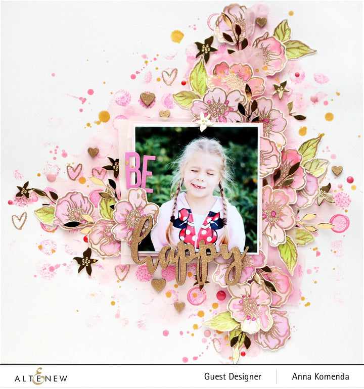 Clear Stamps Watercolor Dots Stamp Set