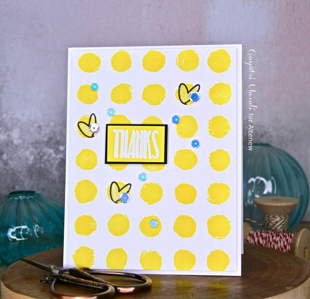 Clear Stamps Watercolor Dots Stamp Set