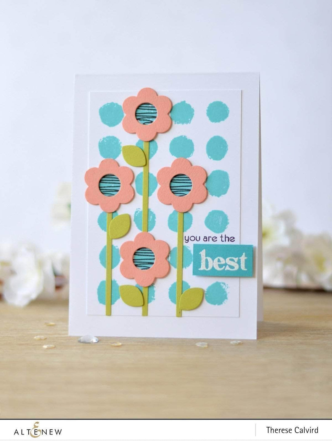 Clear Stamps Watercolor Dots Stamp Set