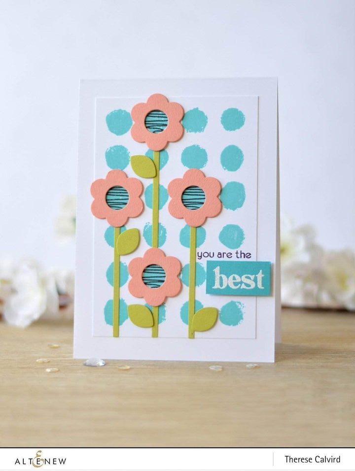 Clear Stamps Watercolor Dots Stamp Set