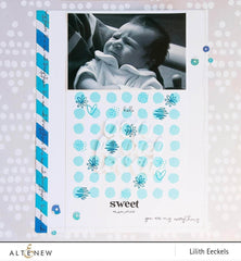 Clear Stamps Watercolor Dots Stamp Set