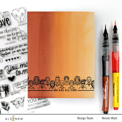 Clear Stamps We Stand With You Stamp Set by the Stamping Village