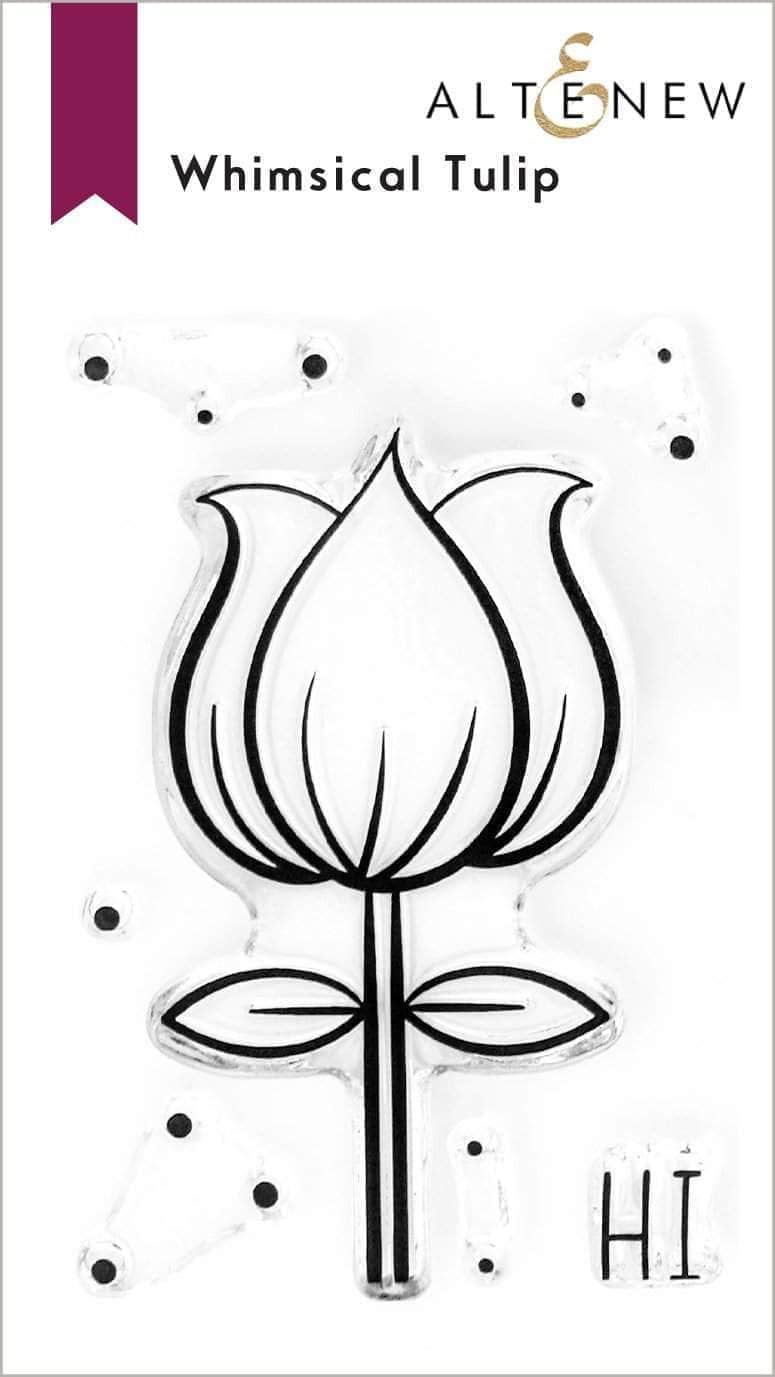 Clear Stamps Whimsical Tulip Stamp Set