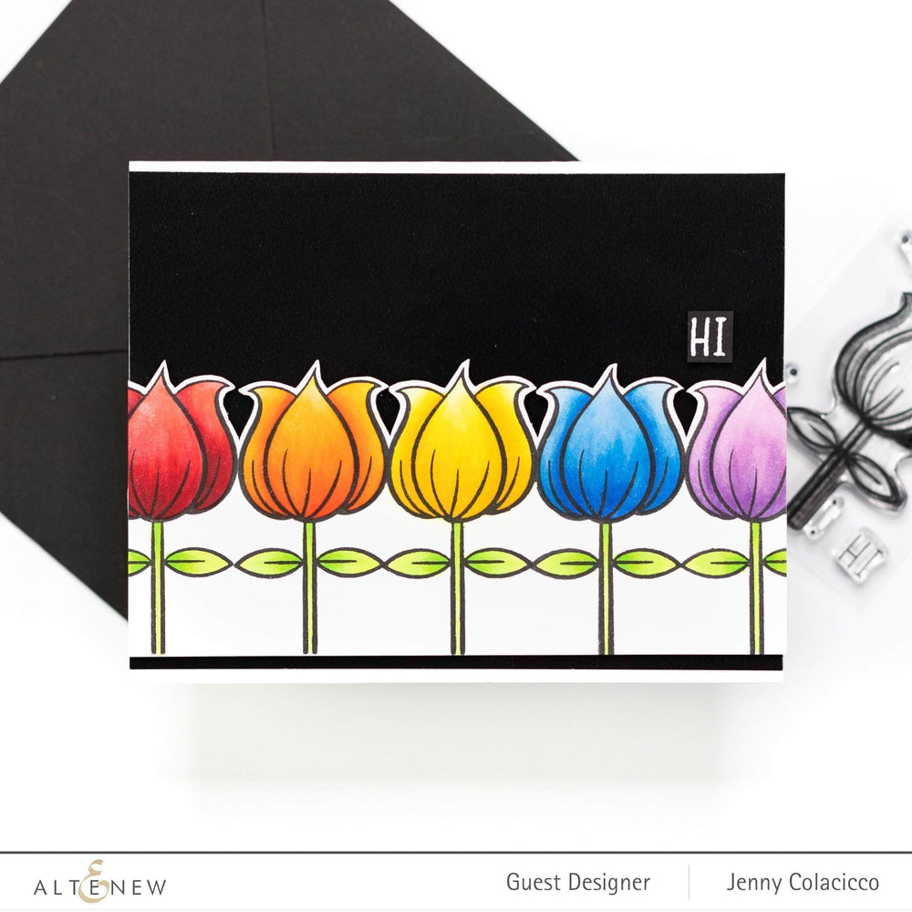 Clear Stamps Whimsical Tulip Stamp Set