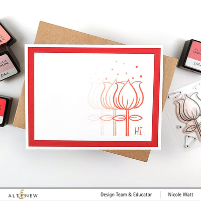 Clear Stamps Whimsical Tulip Stamp Set