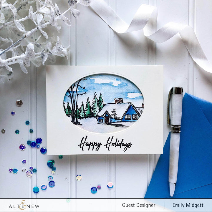 Clear Stamps Winter Wishes Stamp Set