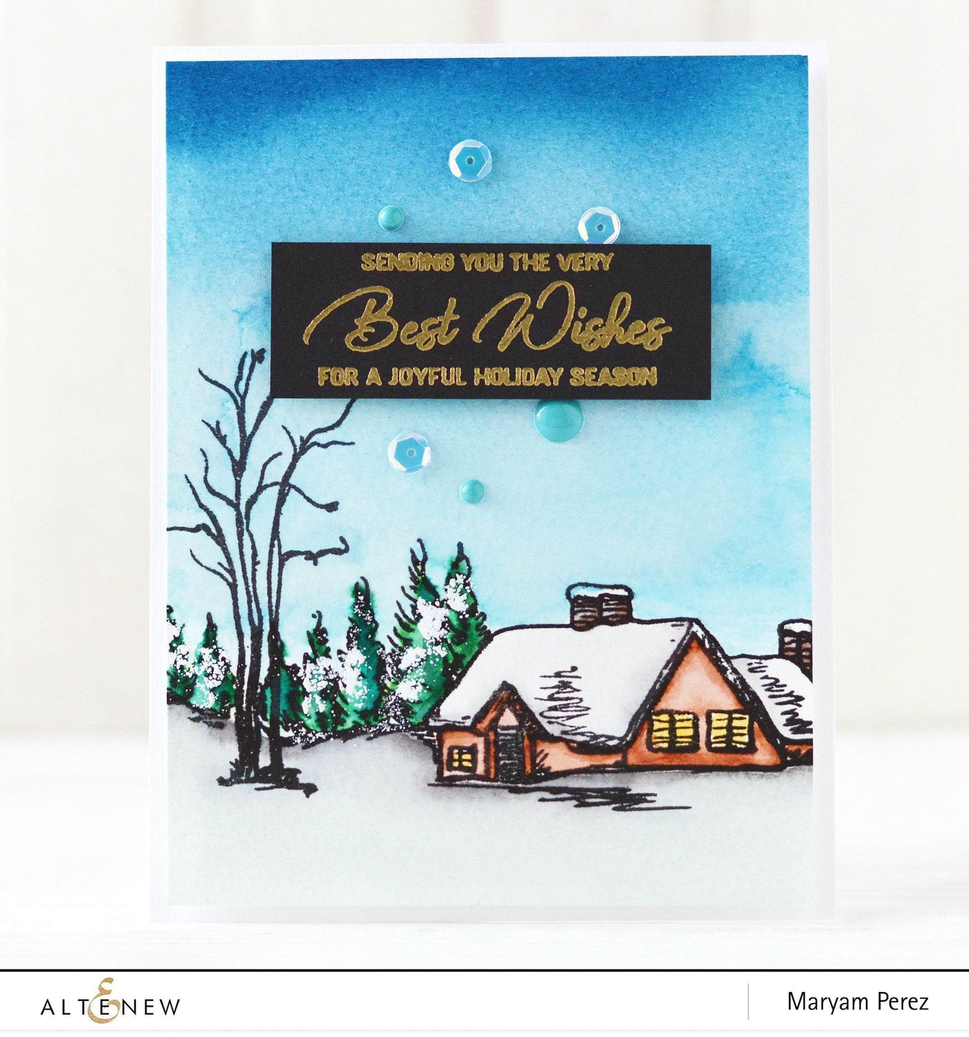 Clear Stamps Winter Wishes Stamp Set