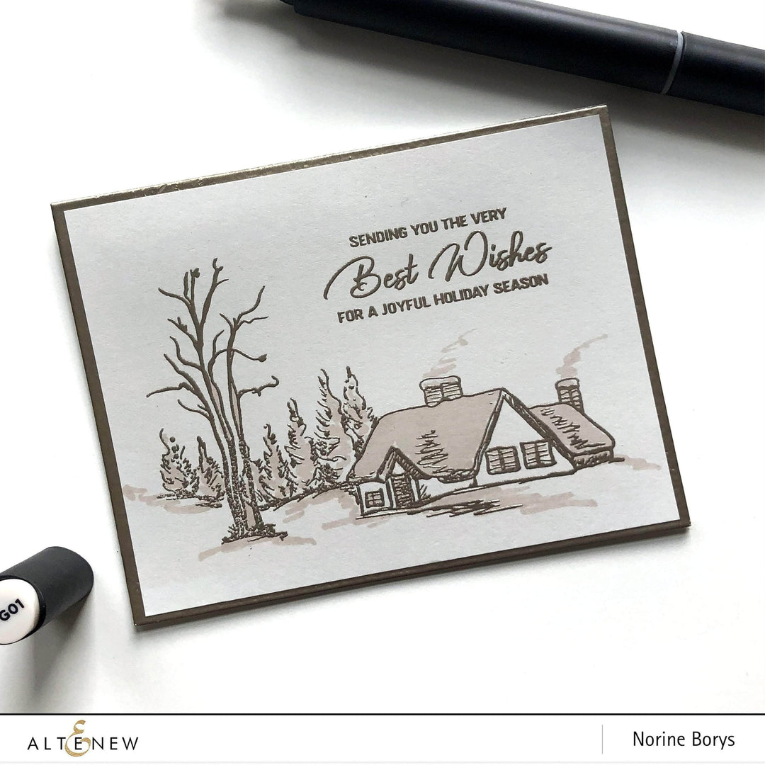 Clear Stamps Winter Wishes Stamp Set