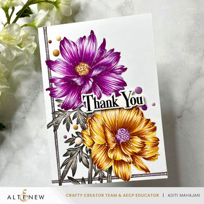 Coloring Book Botanical Elegance: Capture the Colors of Nature Alcohol Marker Coloring Sheets