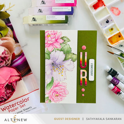 Coloring Book Botanical Elegance: Capture the Colors of Nature Watercolor Coloring Book