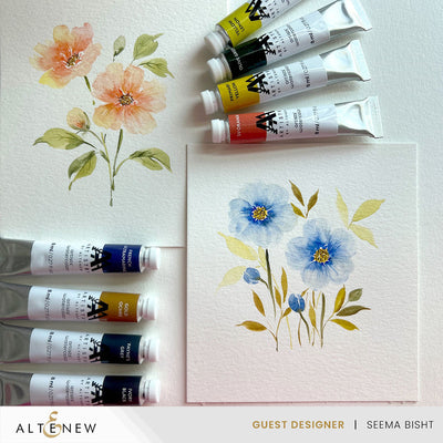 Coloring Book Botanical Elegance: Capture the Colors of Nature Watercolor Coloring Book