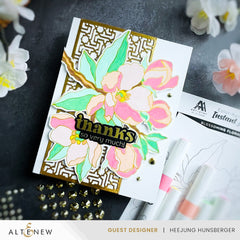 Coloring Book Color-by-Number: Instant Artist - Blossoming Florals (12 Sheets)