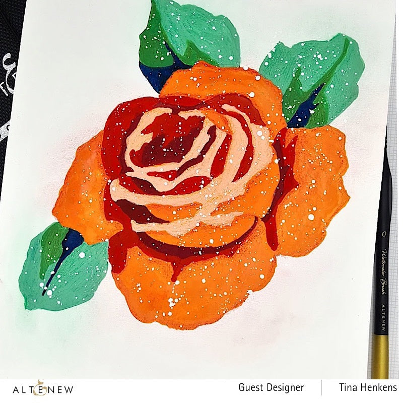 Coloring Book Paint-by-Number: Classical Roses