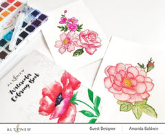 Coloring Book Watercolor Coloring Book