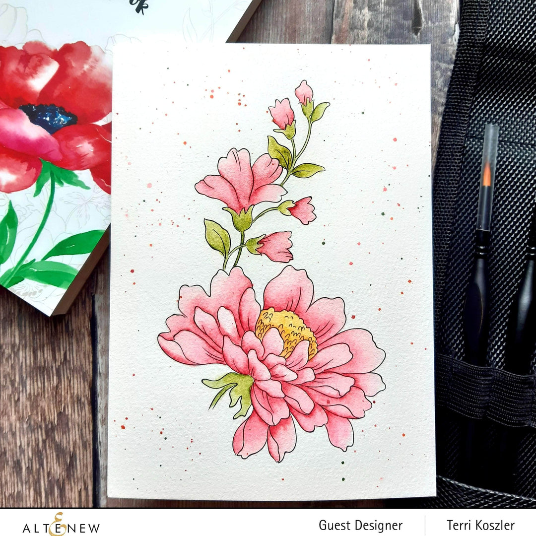Coloring Book Watercolor Coloring Book