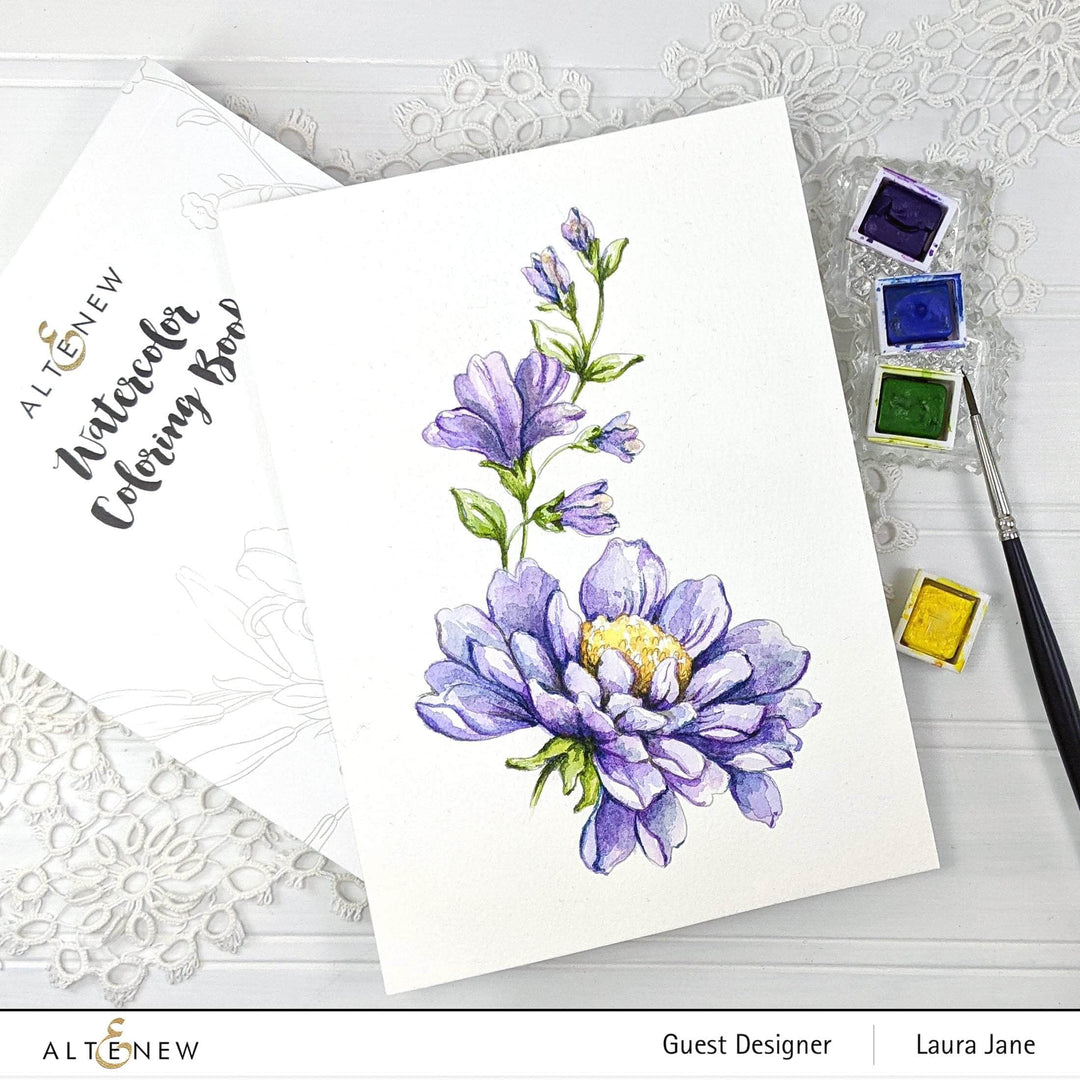Coloring Book Watercolor Coloring Book