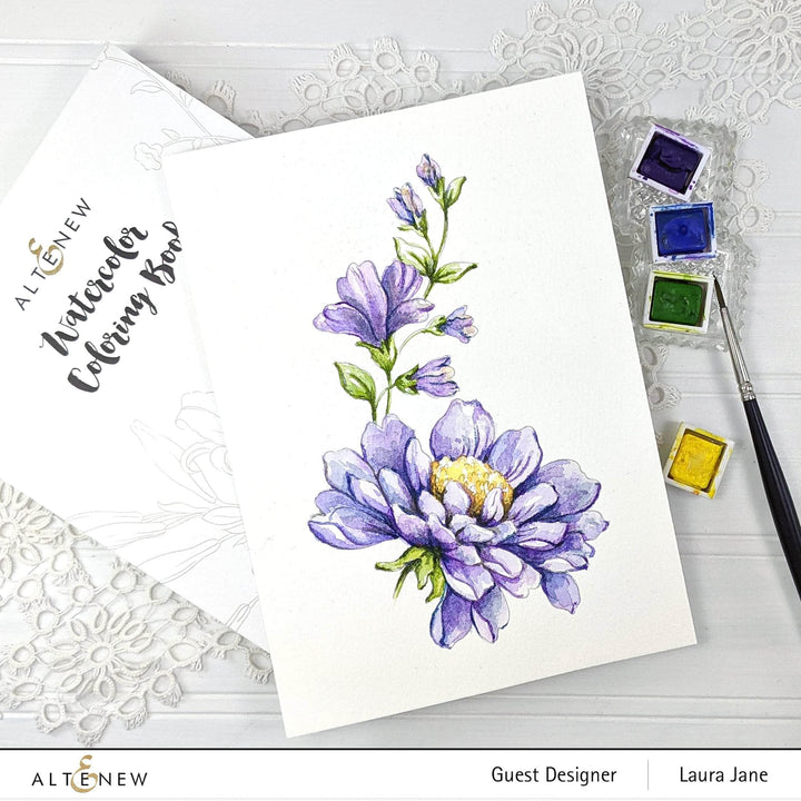 Coloring Book Watercolor Coloring Book