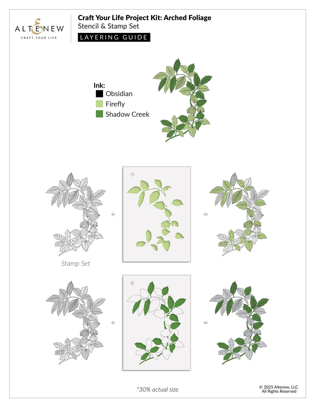 Craft Your Life Project Kit Craft Your Life Project Kit: Arched Foliage