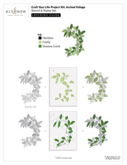 Craft Your Life Project Kit Craft Your Life Project Kit: Arched Foliage & Add-on Embossing Folder Bundle