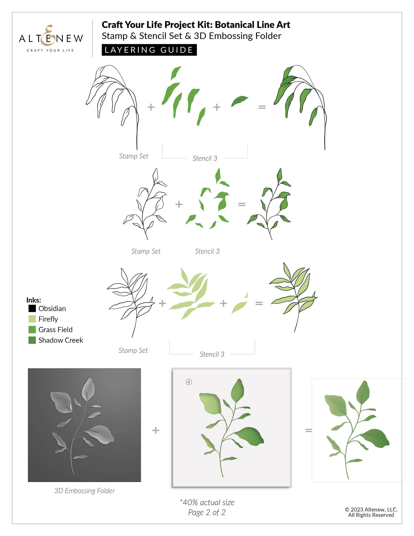 Craft Your Life Project Kit Craft Your Life Project Kit: Botanical Line Art