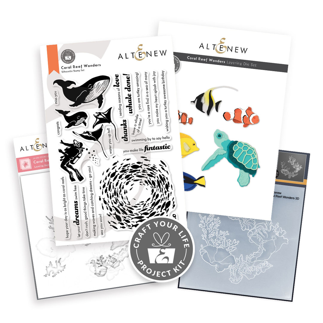 Craft Your Life Project Kit Craft Your Life Project Kit: Coral Reef Wonders