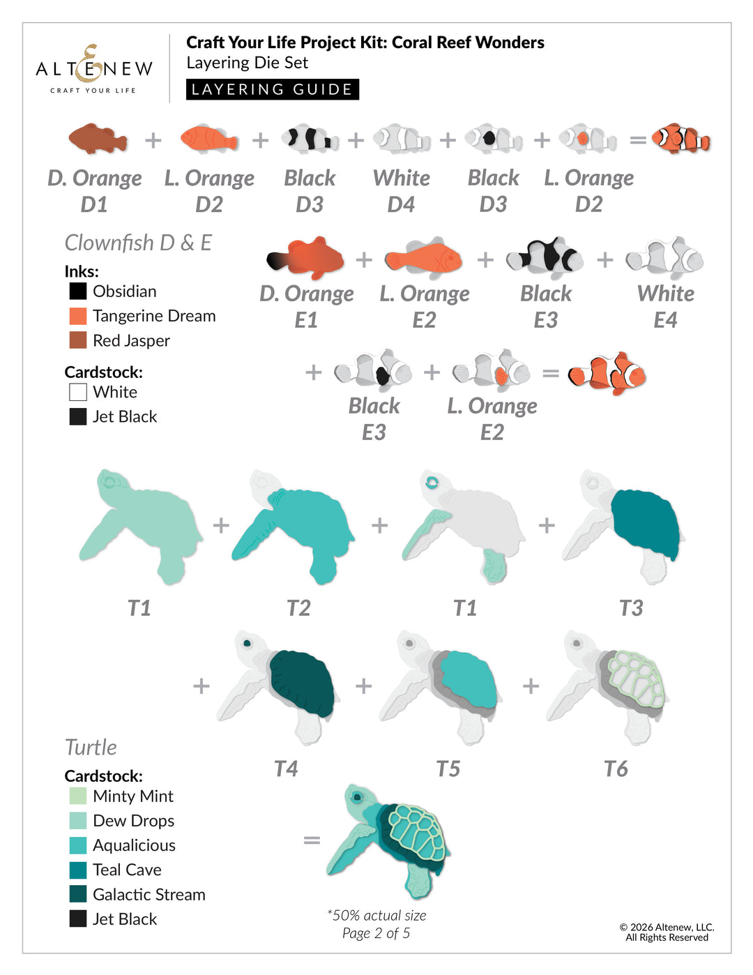 Craft Your Life Project Kit Craft Your Life Project Kit: Coral Reef Wonders