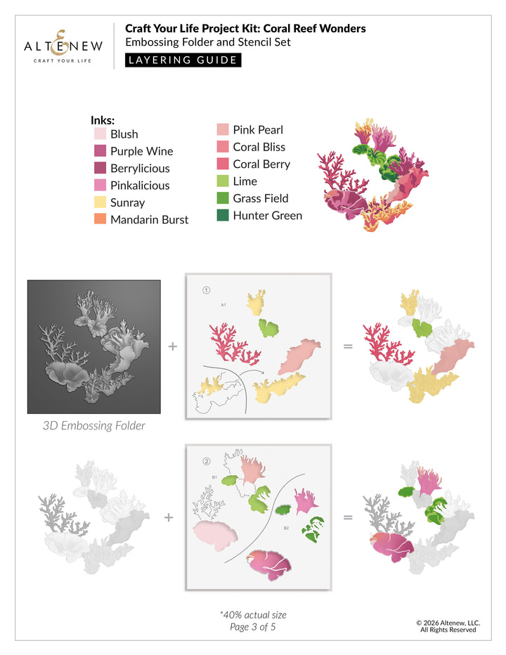 Craft Your Life Project Kit Craft Your Life Project Kit: Coral Reef Wonders
