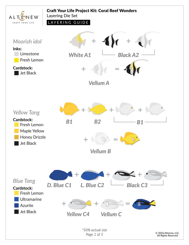 Craft Your Life Project Kit Craft Your Life Project Kit: Coral Reef Wonders