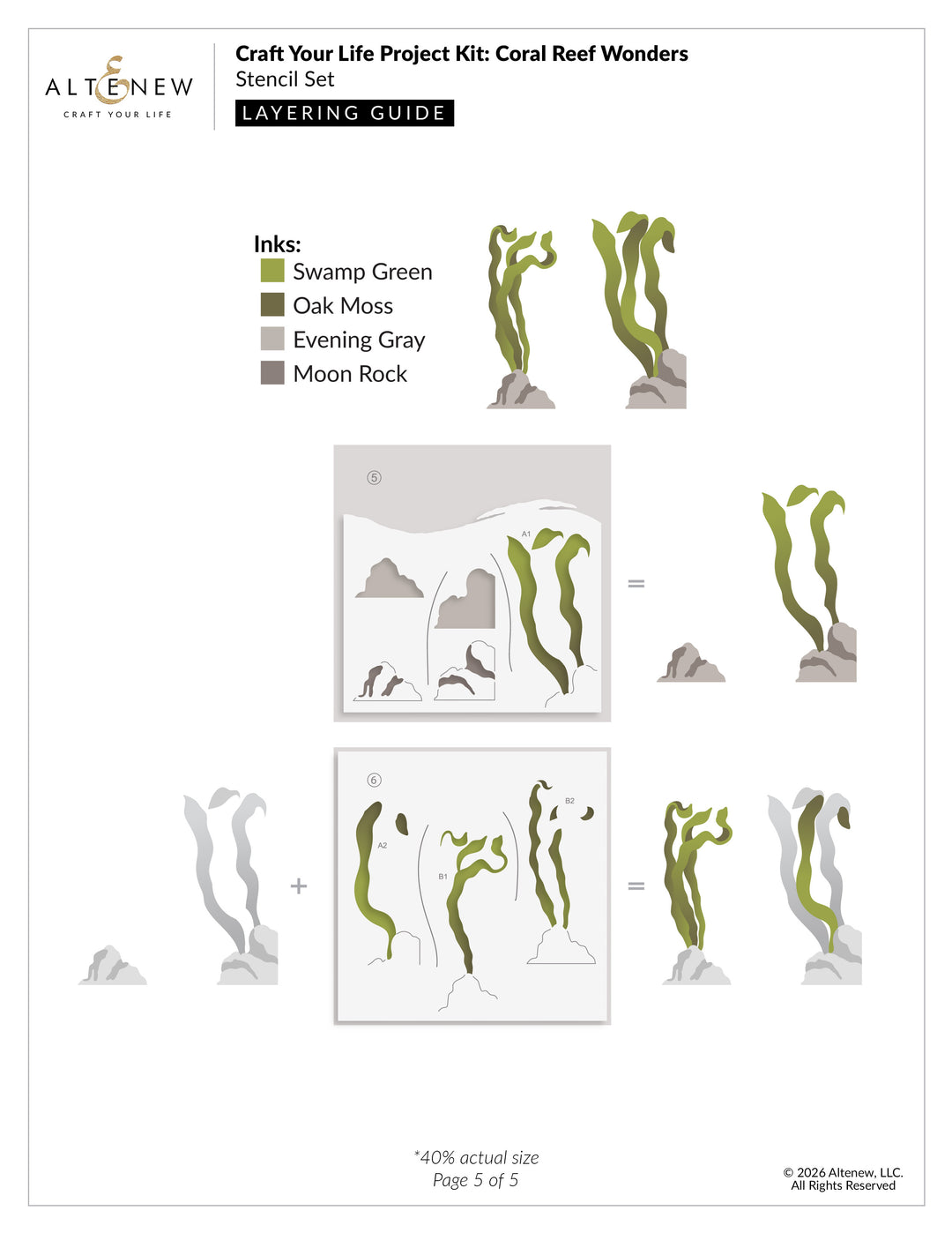 Craft Your Life Project Kit Craft Your Life Project Kit: Coral Reef Wonders