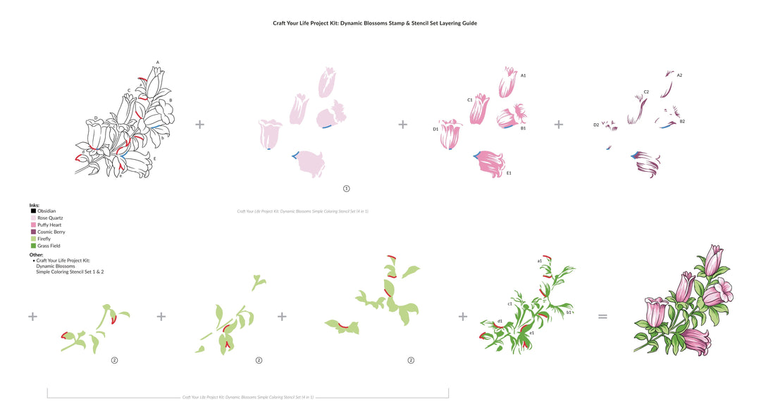Craft Your Life Project Kit Craft Your Life Project Kit: Dynamic Blossoms