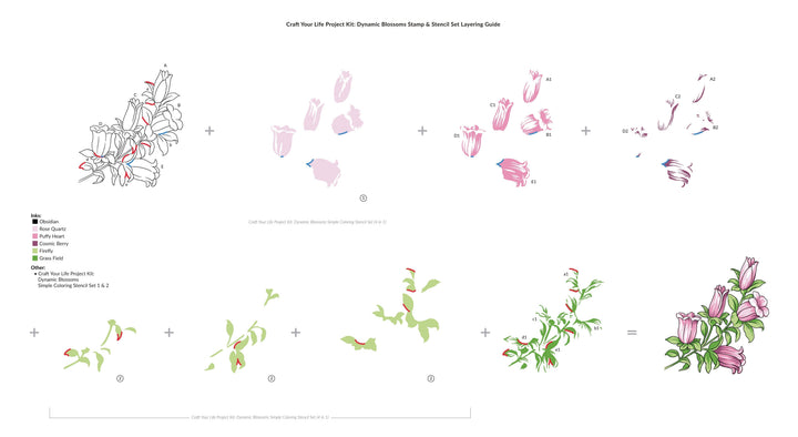 Craft Your Life Project Kit Craft Your Life Project Kit: Dynamic Blossoms