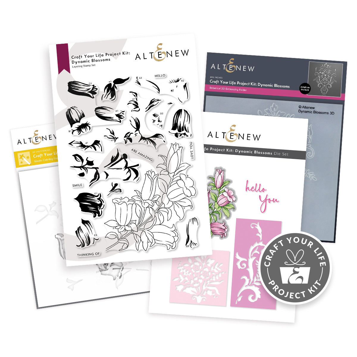 Craft Your Life Project Kit Craft Your Life Project Kit: Dynamic Blossoms