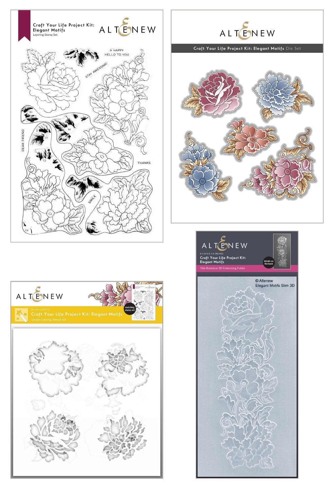 Craft Your Life Project Kit Craft Your Life Project Kit: Elegant Motifs