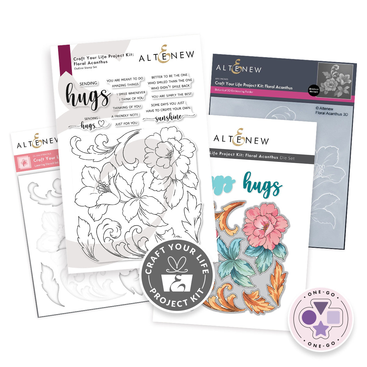 Craft Your Life Project Kit Craft Your Life Project Kit: Floral Acanthus