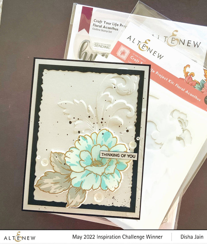 Craft Your Life Project Kit Craft Your Life Project Kit: Floral Acanthus & Add-on Layering Stencil Bundle