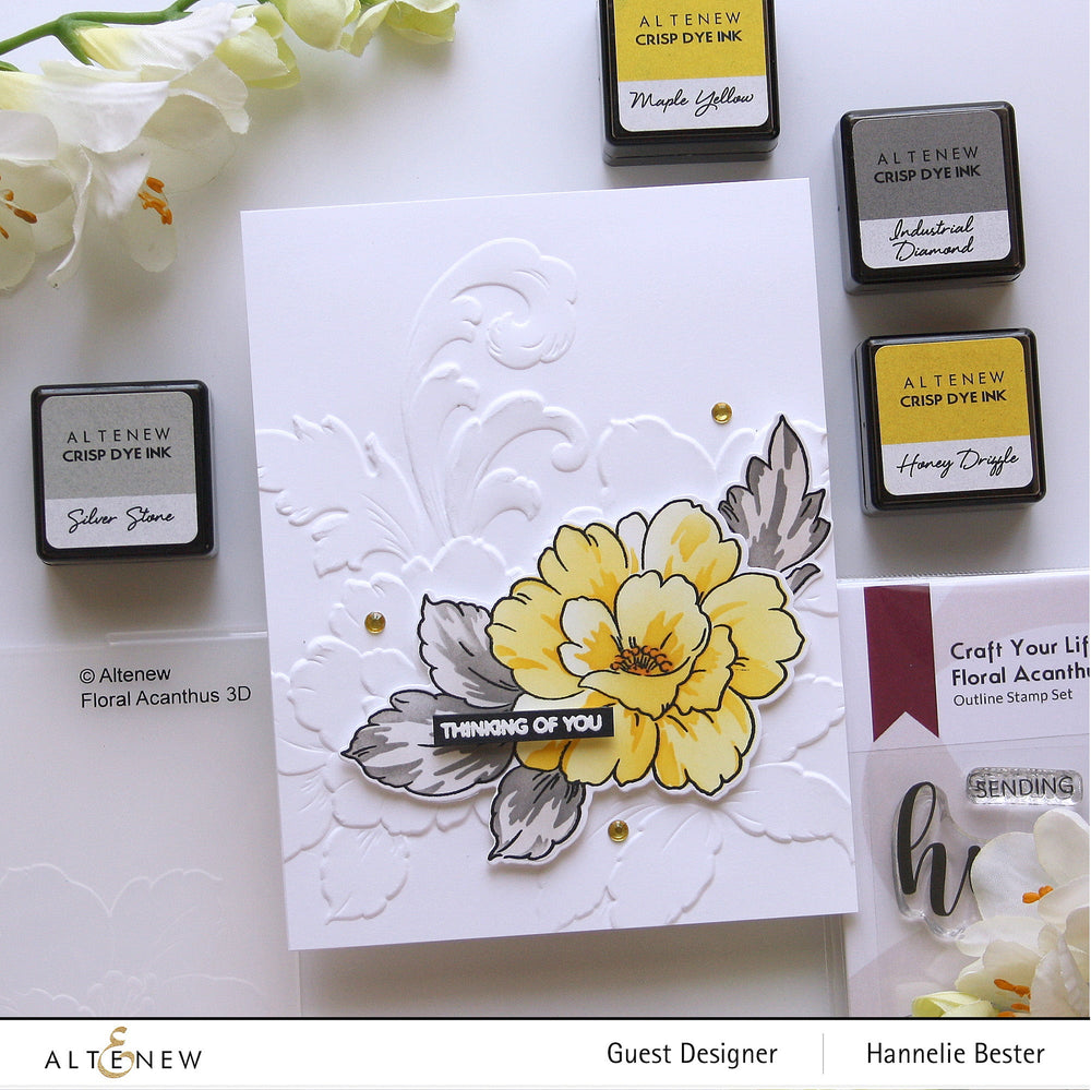 Craft Your Life Project Kit Craft Your Life Project Kit: Floral Acanthus & Add-on Layering Stencil Bundle