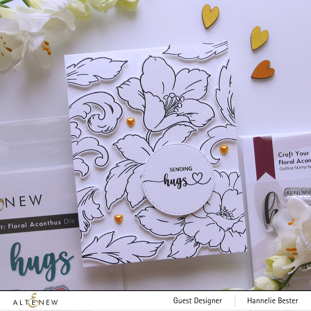 Craft Your Life Project Kit Craft Your Life Project Kit: Floral Acanthus & Add-on Layering Stencil Bundle
