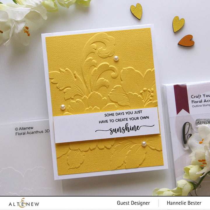 Craft Your Life Project Kit Craft Your Life Project Kit: Floral Acanthus & Add-on Layering Stencil Bundle