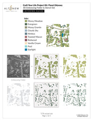 Craft Your Life Project Kit Craft Your Life Project Kit: Floral Odyssey & Add-on Die Bundle