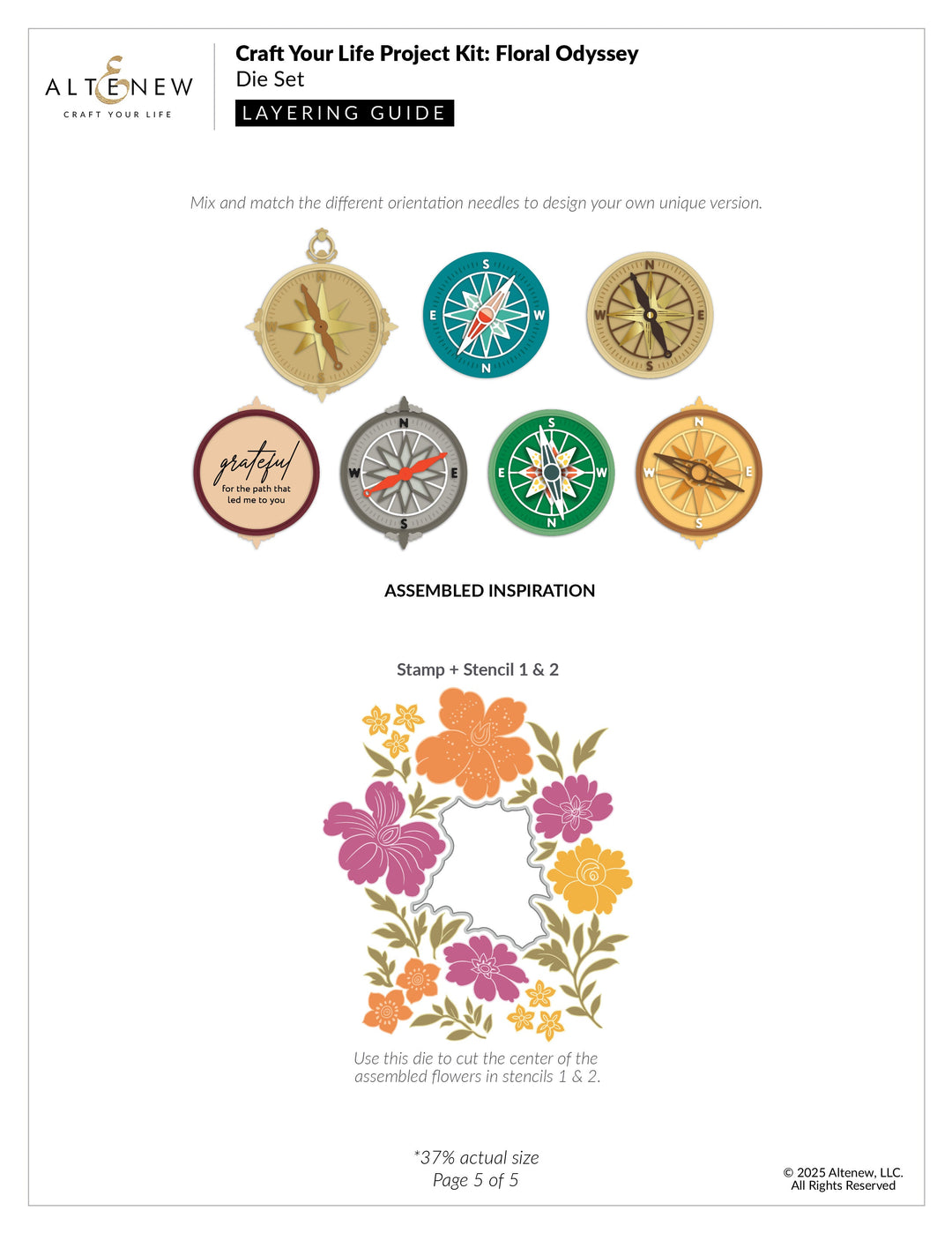 Craft Your Life Project Kit Craft Your Life Project Kit: Floral Odyssey & Add-on Die Bundle