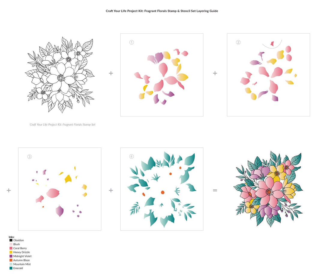 Craft Your Life Project Kit Craft Your Life Project Kit: Fragrant Florals