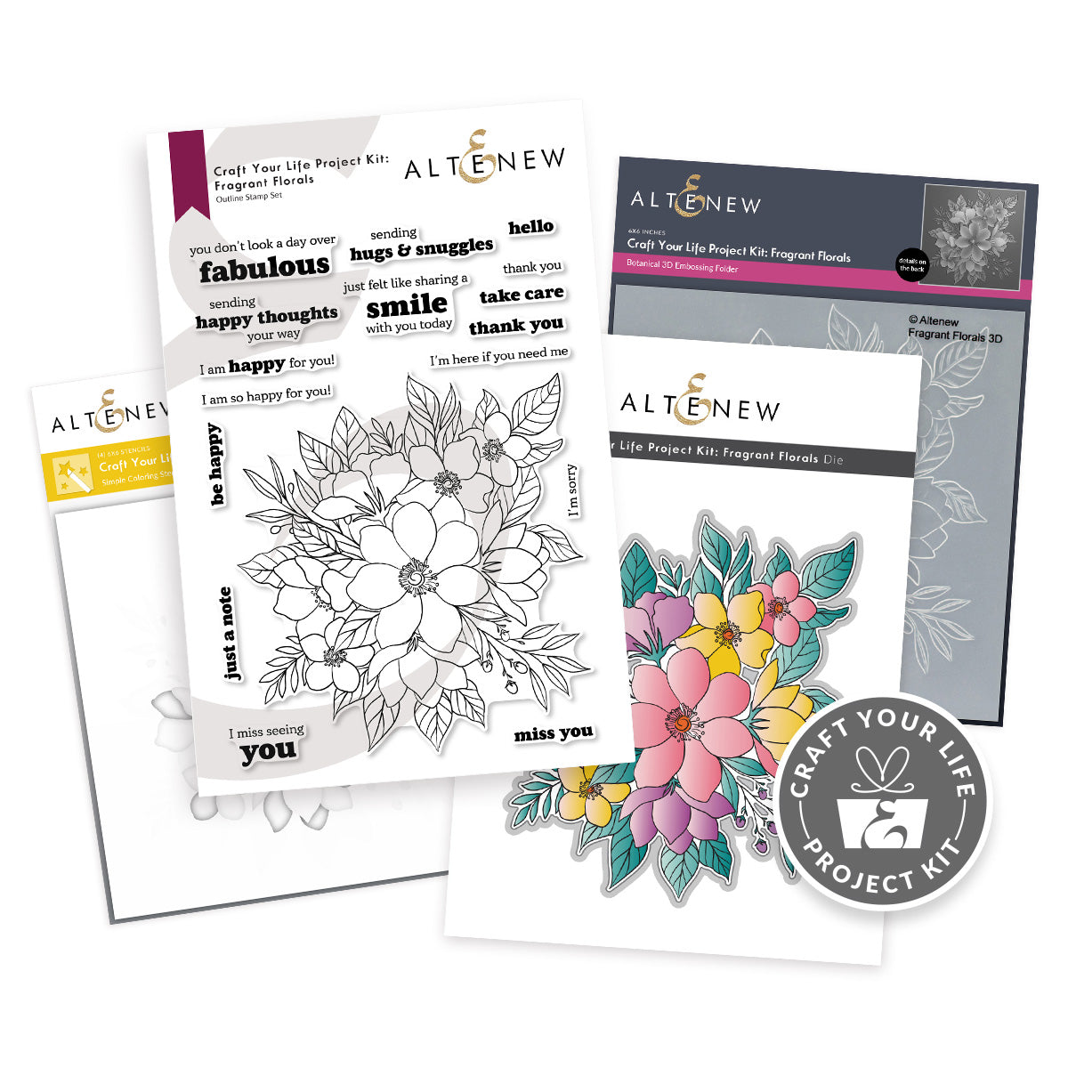 Craft Your Life Project Kit Craft Your Life Project Kit: Fragrant Florals