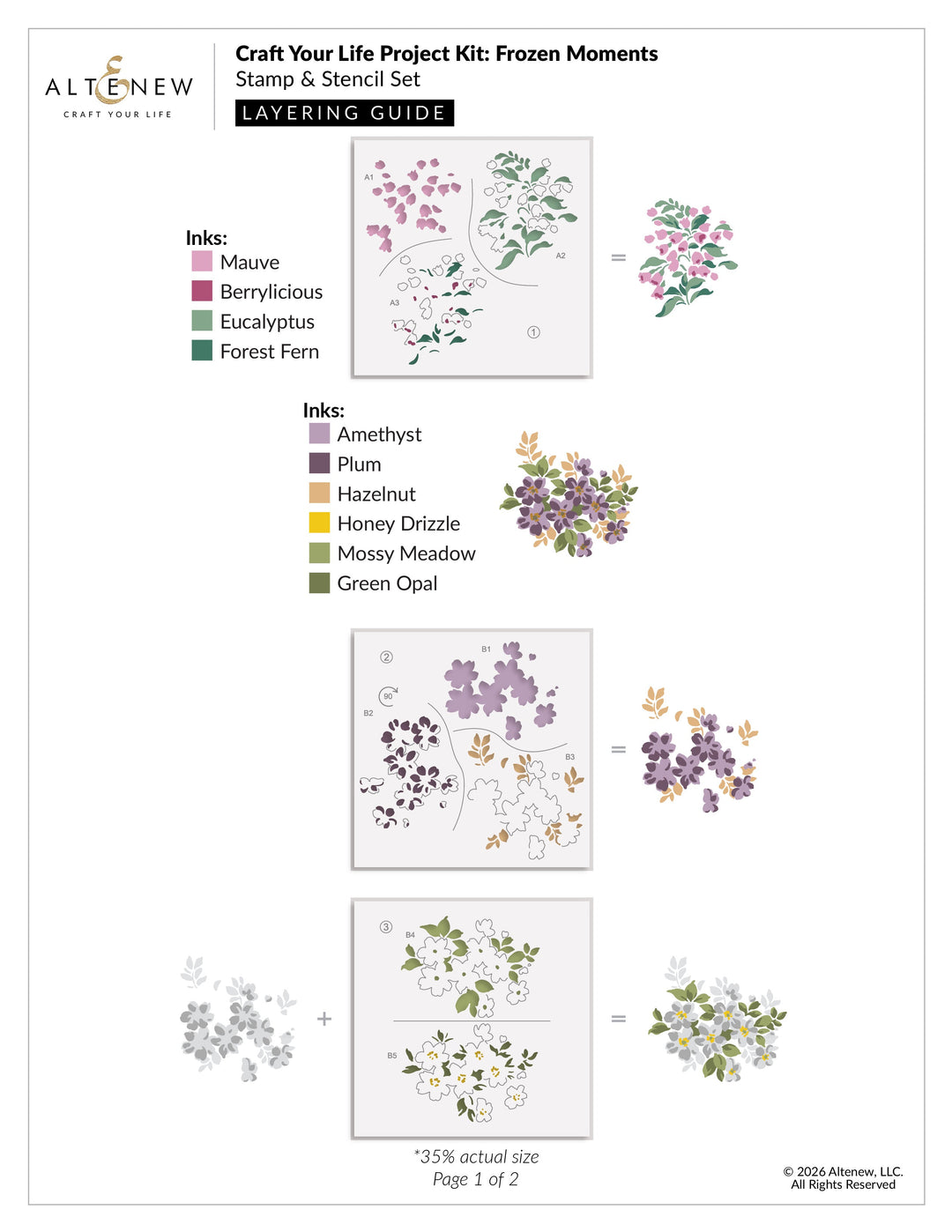 Craft Your Life Project Kit Craft Your Life Project Kit: Frozen Moments
