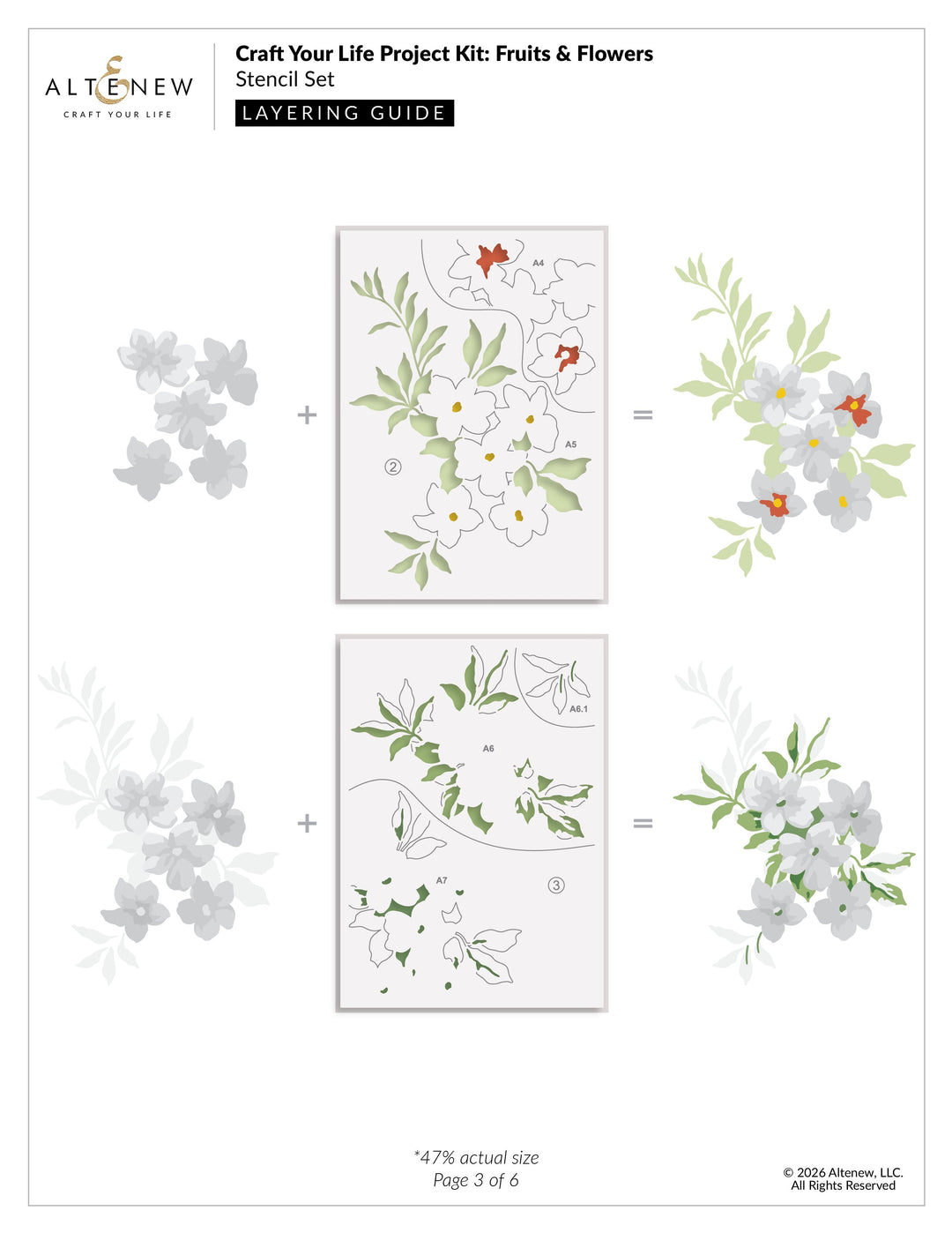 Craft Your Life Project Kit Craft Your Life Project Kit: Fruits & Flowers