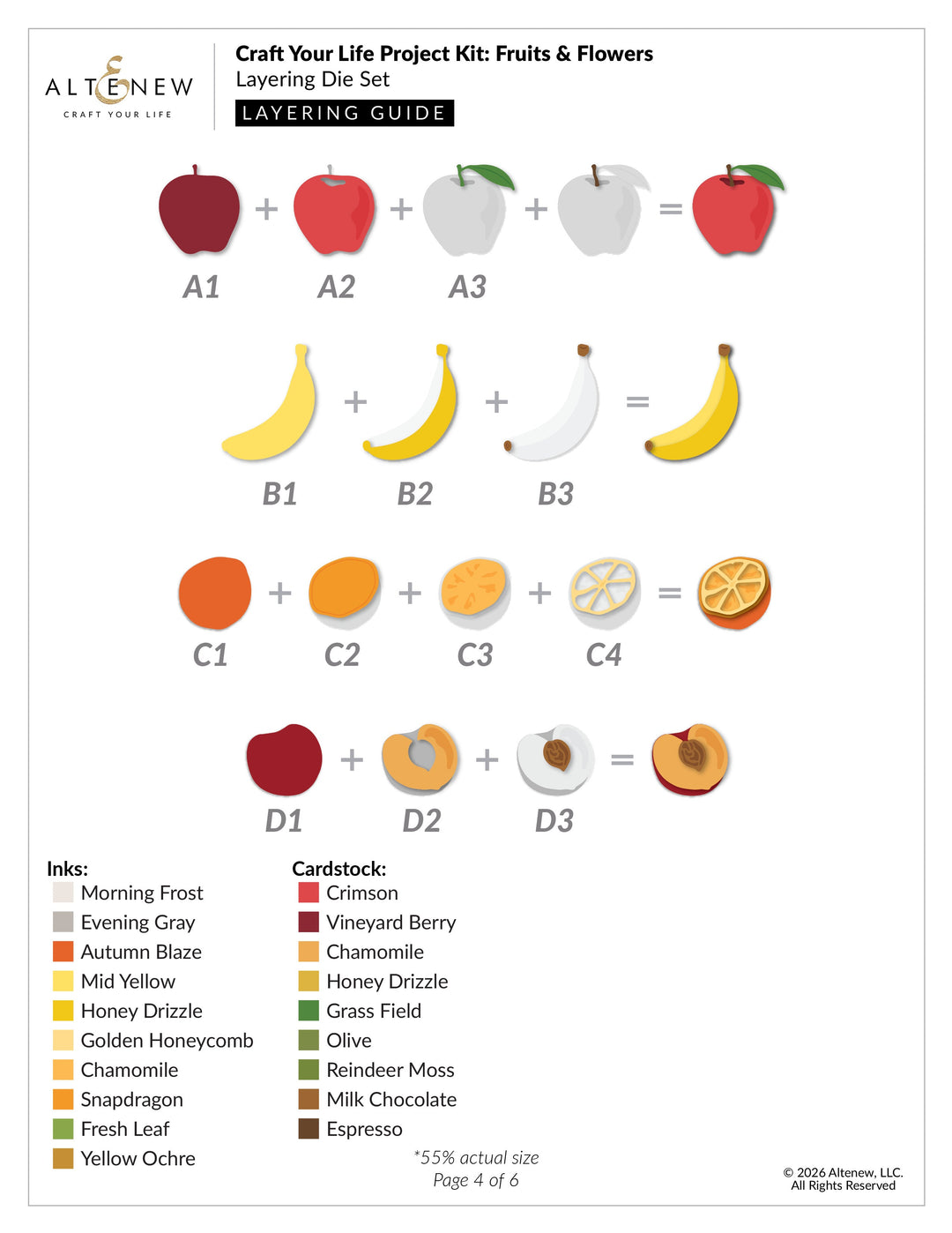 Craft Your Life Project Kit Craft Your Life Project Kit: Fruits & Flowers