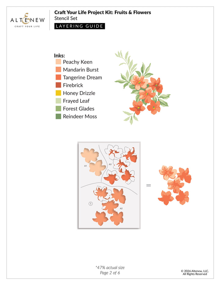 Craft Your Life Project Kit Craft Your Life Project Kit: Fruits & Flowers